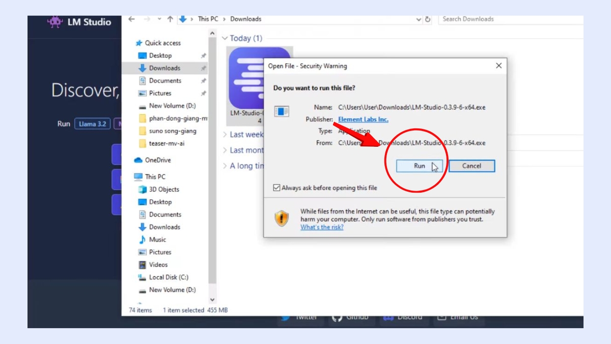 DeepSeek trên máy tính