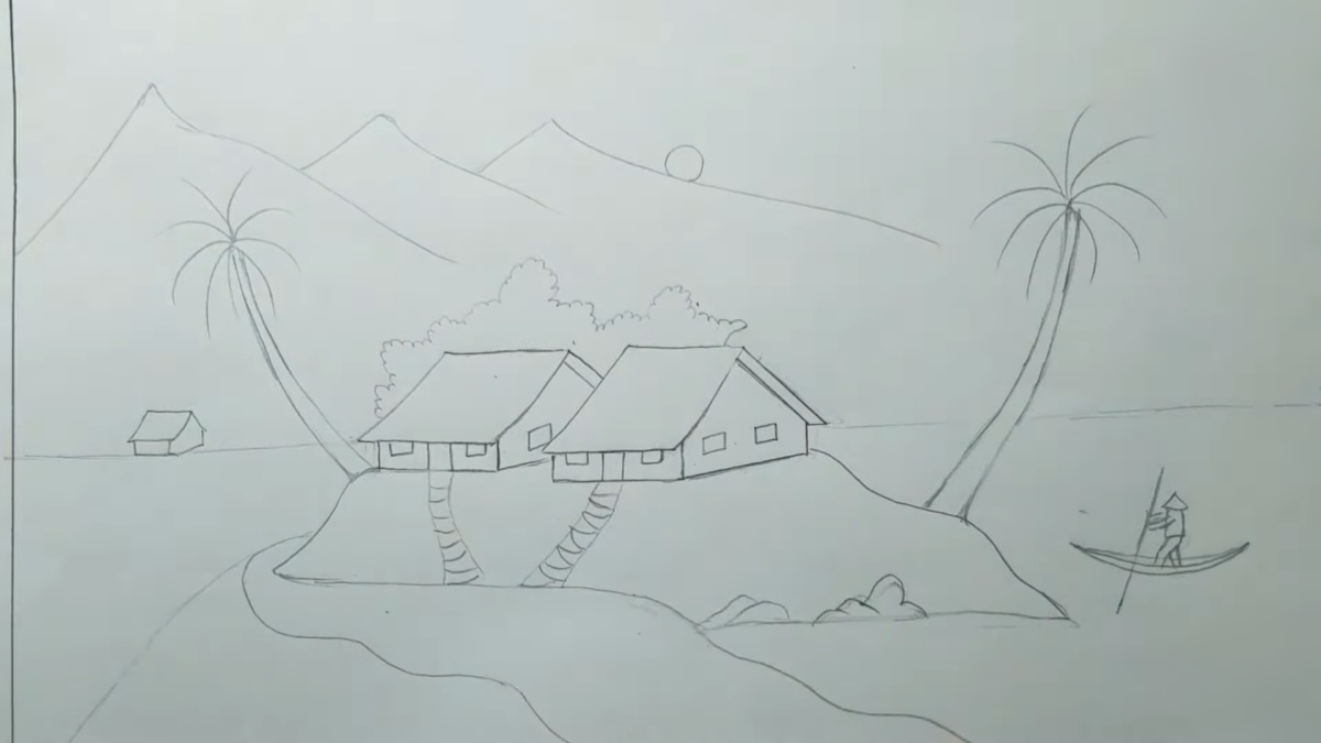 Bước 1: Xác định bố cục tổng thể