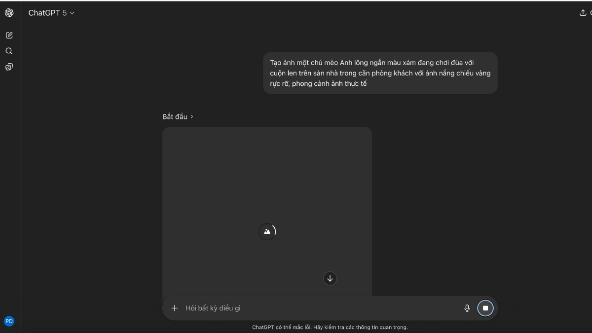 Soạn thảo c&acirc;u lệnh của bạn