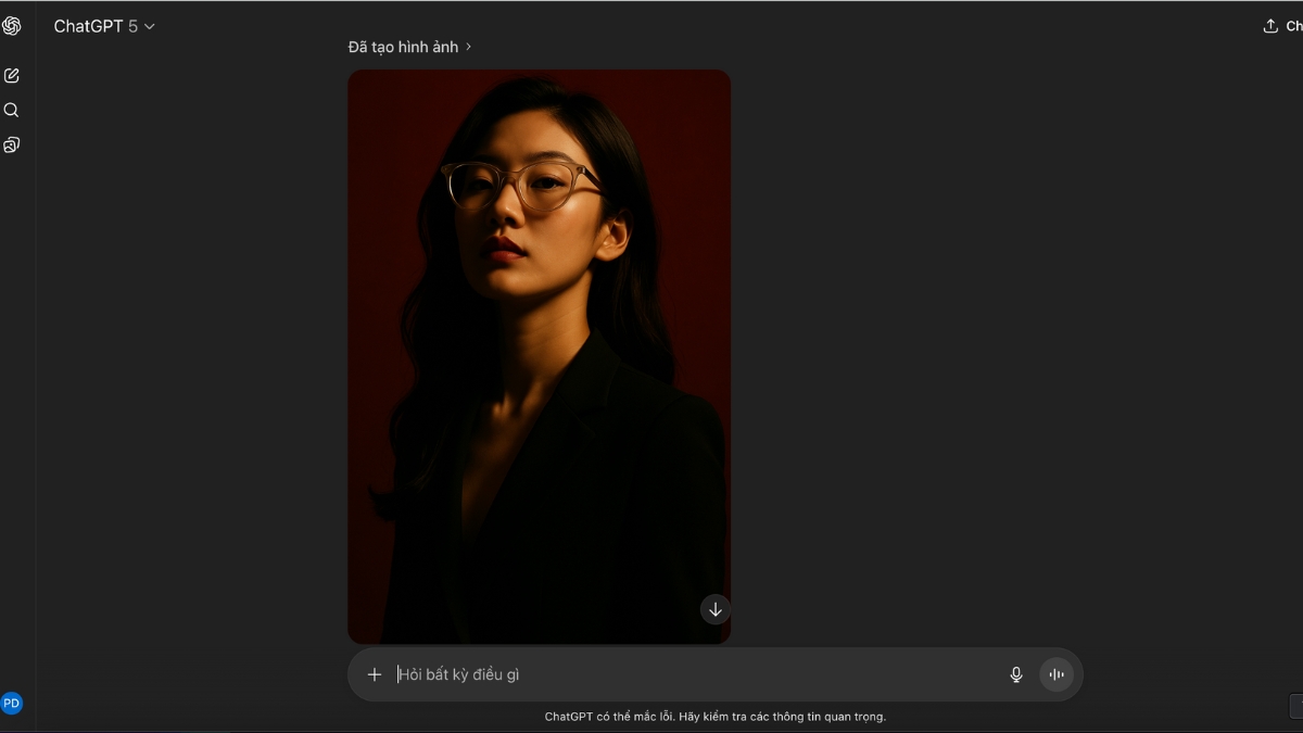 Ảnh theo trend studio áo vest đen nền đỏ