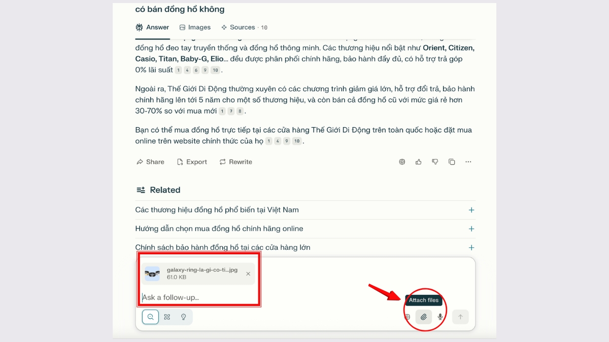 Sử dụng Perplexity AI miễn phí