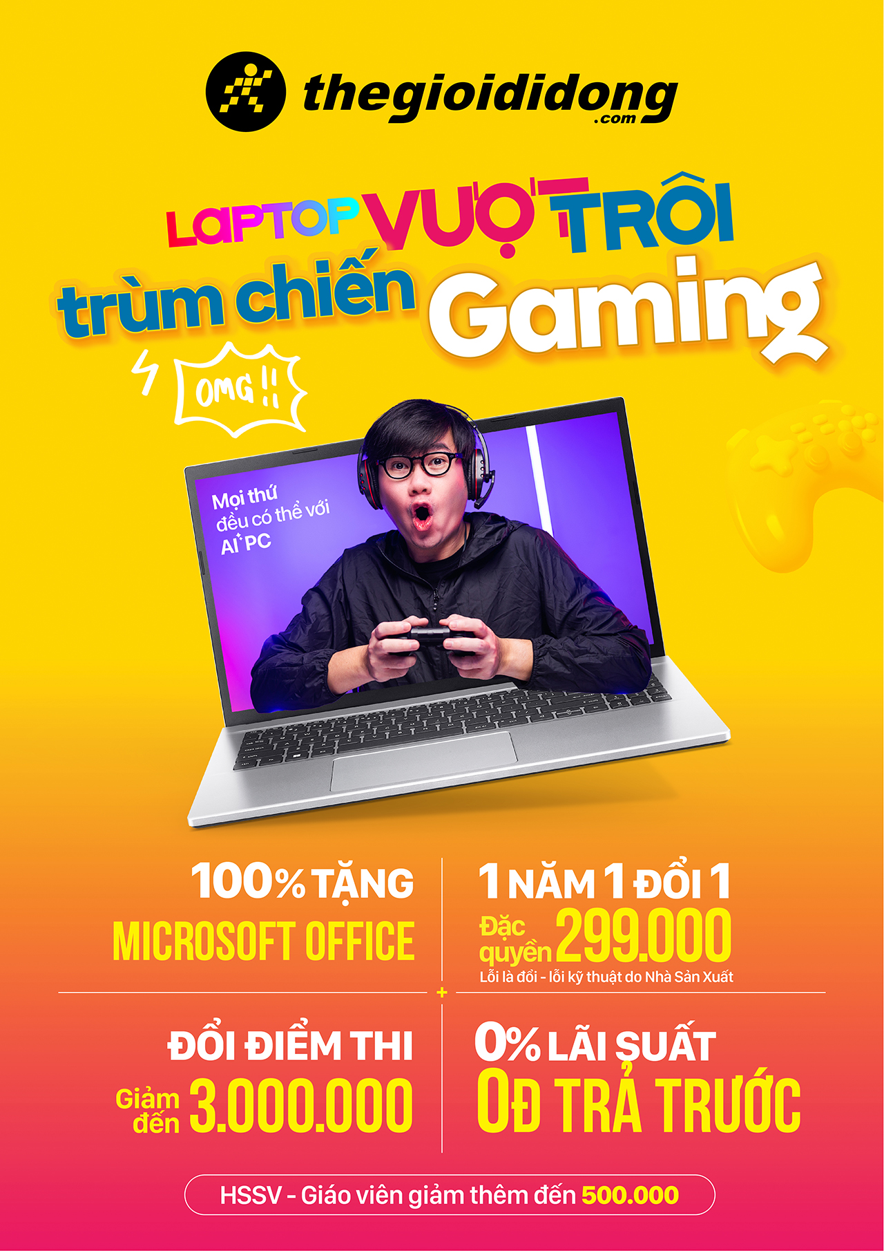 Laptop Msi Vượt Trội, Trùm Chiến Game Chỉ Từ 16.69 Triệu Laptop Msi Vượt Trội, Trùm Chiến Game Chỉ Từ 16.69 Triệu