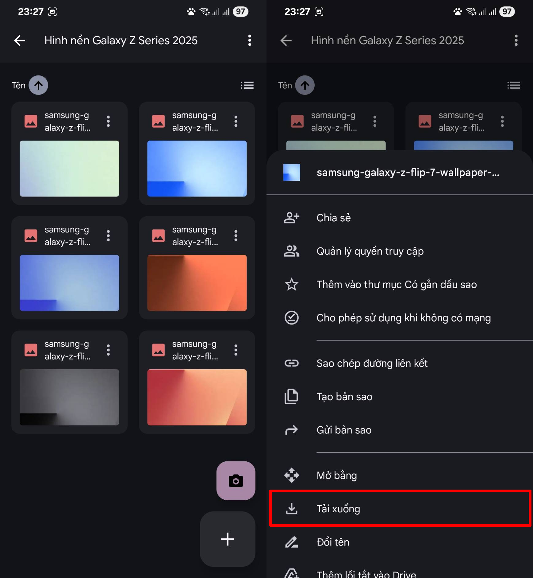 Cách Tải Hình Nền Galaxy Z Fold7 | Z Flip7 Cách Tải Hình Nền Galaxy Z Fold7 | Z Flip7