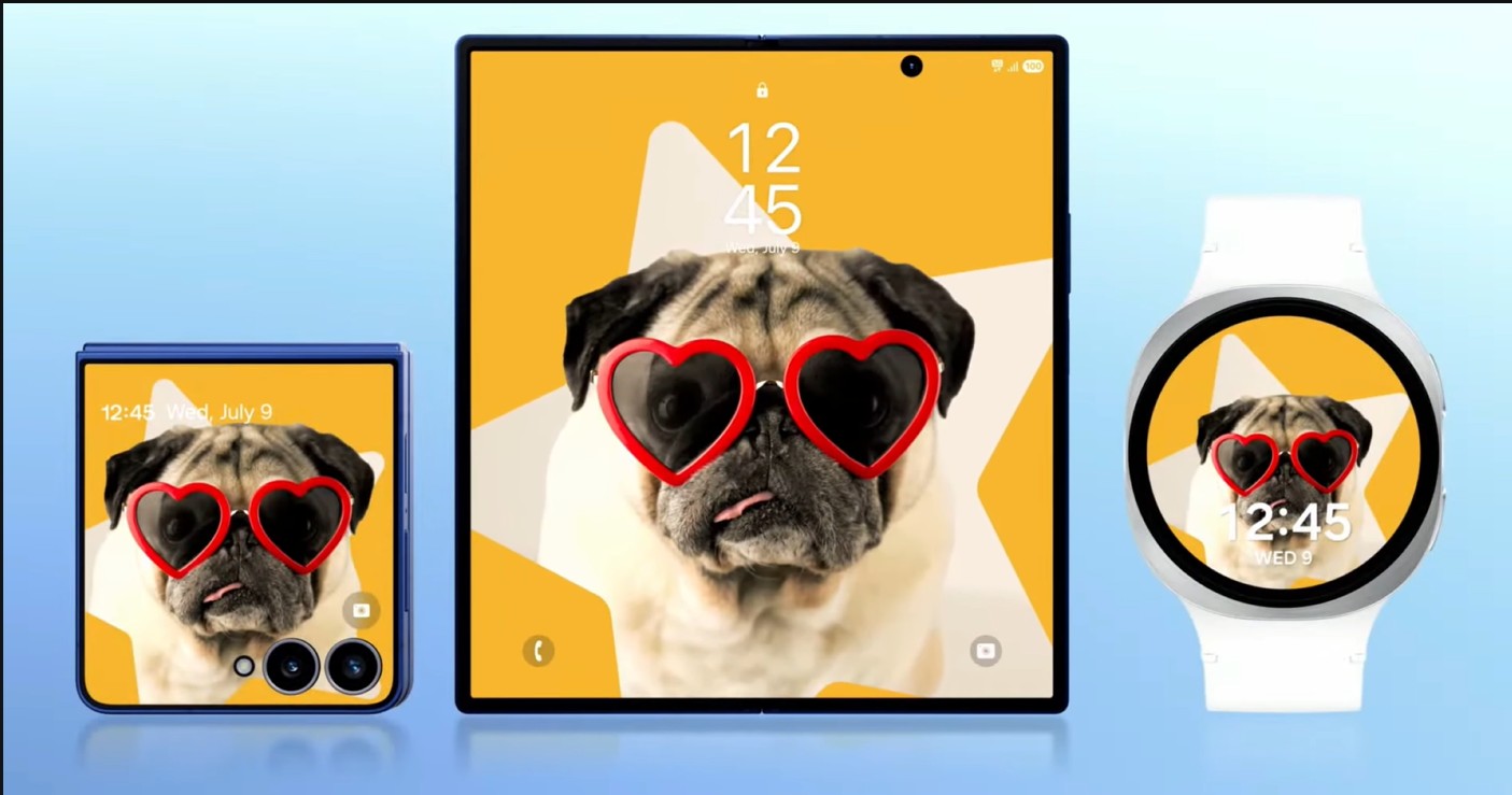 Giao diện h&igrave;nh nền của One UI 8