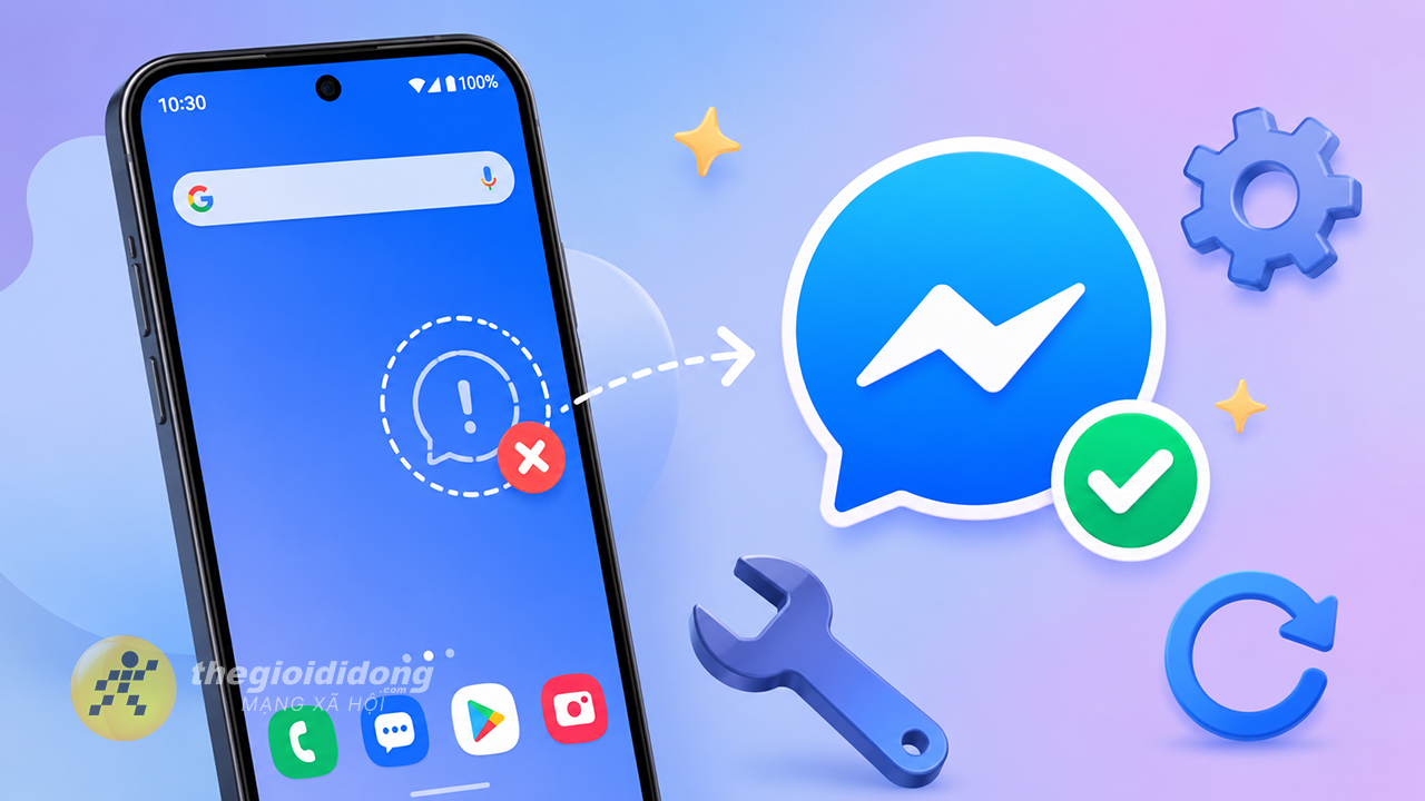Cách khắc phục lỗi Messenger lỗi bong bóng chat