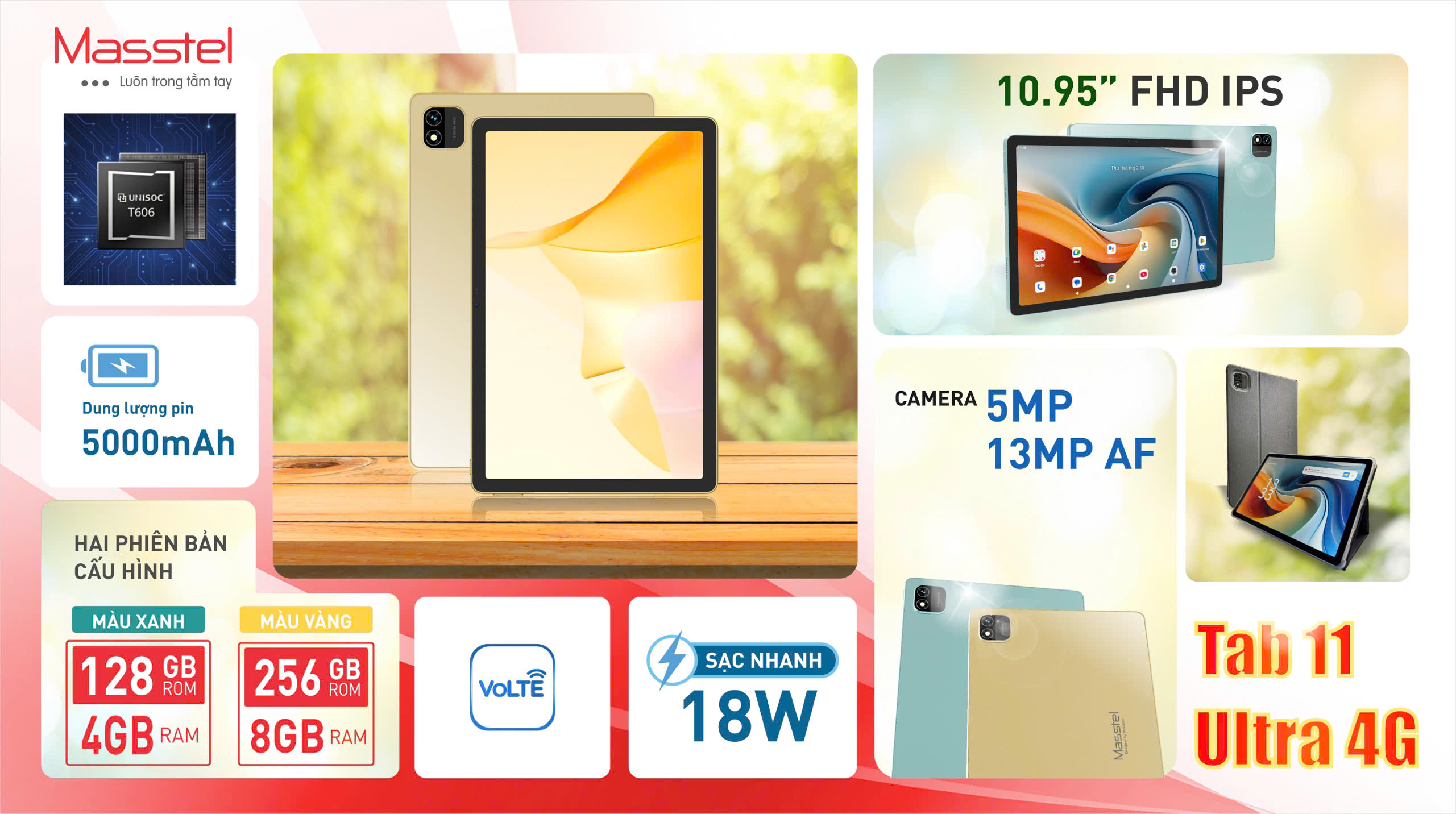 Masstel Tab 11 Ultra 4G Masstel Tab 11 Ultra 4G