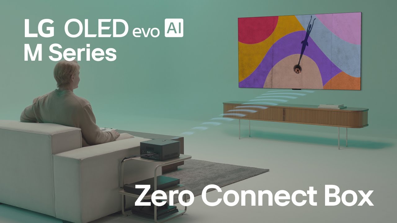 Dòng LG OLED M: TV không dây đỉnh cao với Zero Connect Box – “Tuyệt tác” công nghệ và thiết kế tối giản
