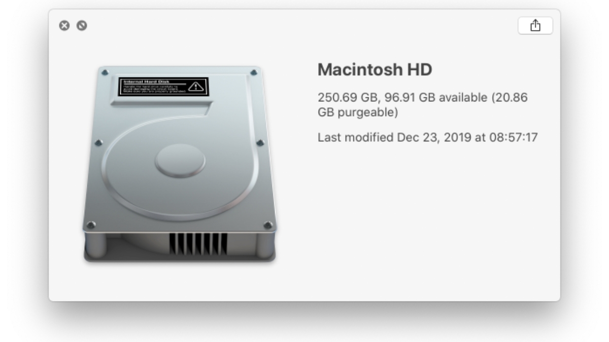 Macintosh HD l&agrave; t&ecirc;n gọi mặc định cho ổ đĩa khởi động