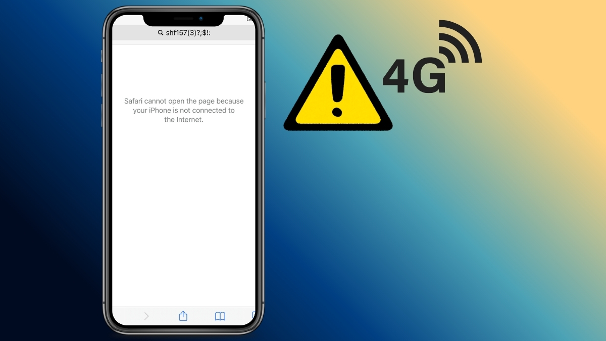 iPhone có 4G nhưng không vào được mạng iPhone có 4G nhưng không vào được mạng