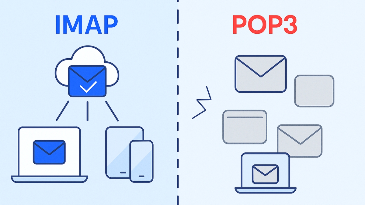 POP3 chỉ ph&ugrave; hợp khi d&ugrave;ng email tr&ecirc;n một thiết bị duy nhất