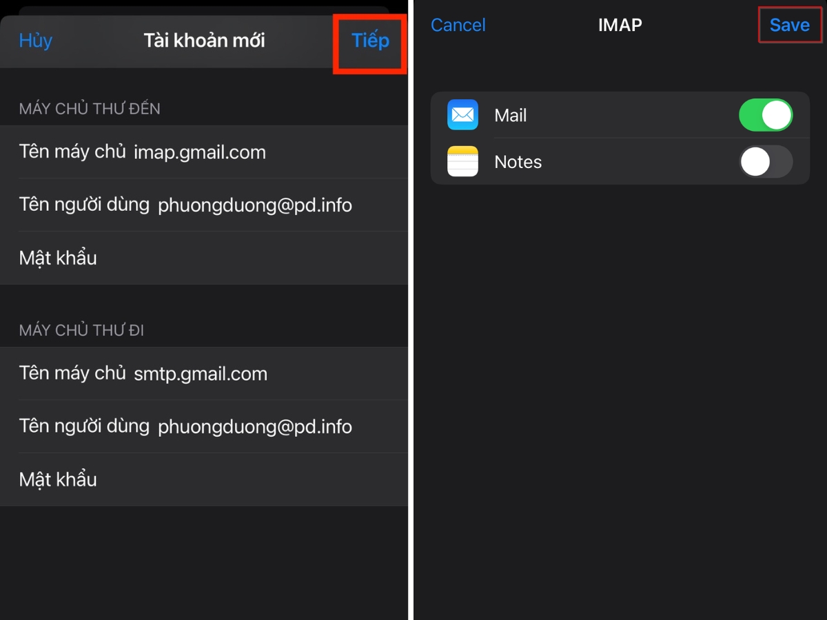 Sau đ&oacute; chọn Lưu (Save) để ho&agrave;n tất