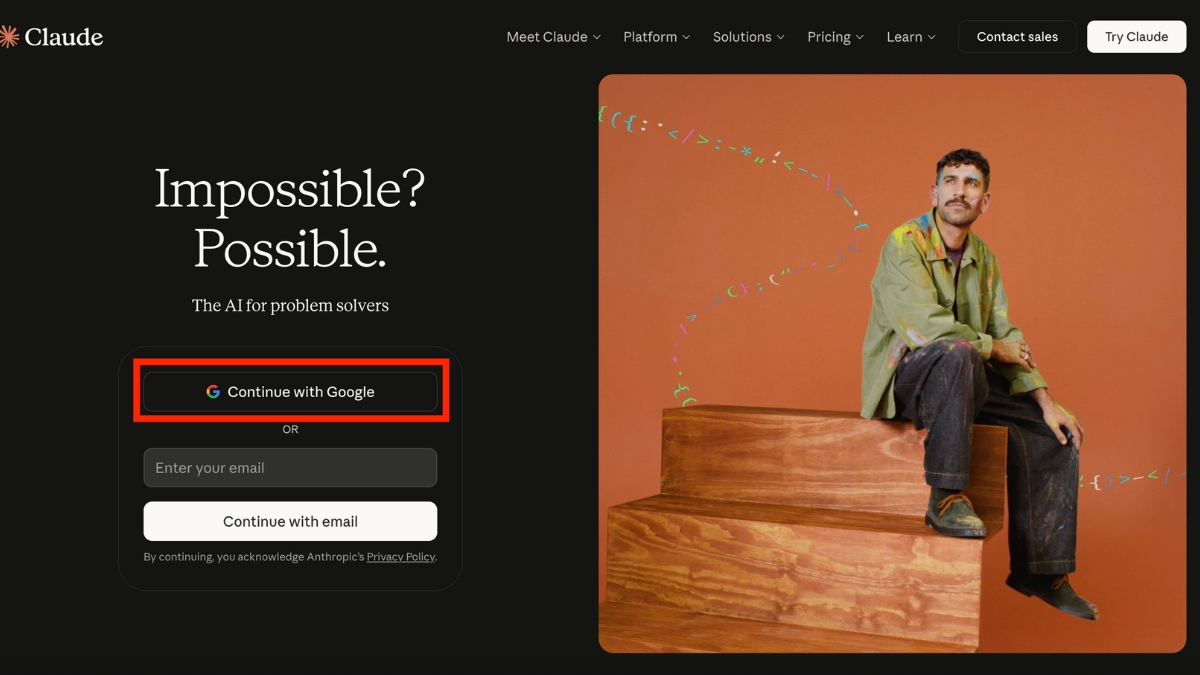 Đăng k&yacute; nhanh qua t&agrave;i khoản Google