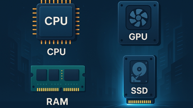 Các loại chip máy tính phổ biến Các loại chip máy tính phổ biến