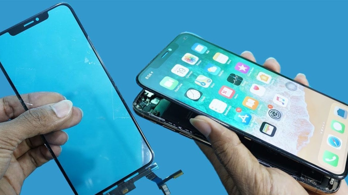 Quan sát kỹ viền giữa màn hình và khung máy Quan sát kỹ viền giữa màn hình và khung máy