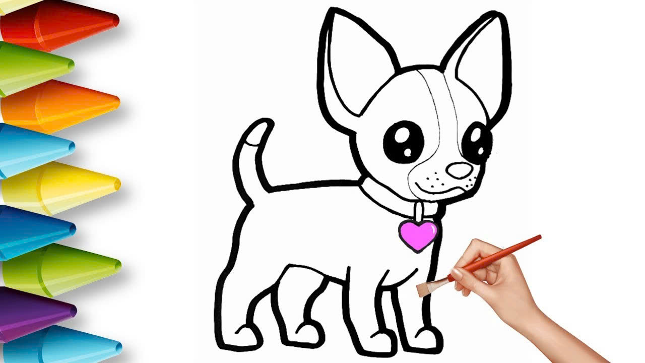 Ý nghĩa việc dạy vẽ con chó cho bé