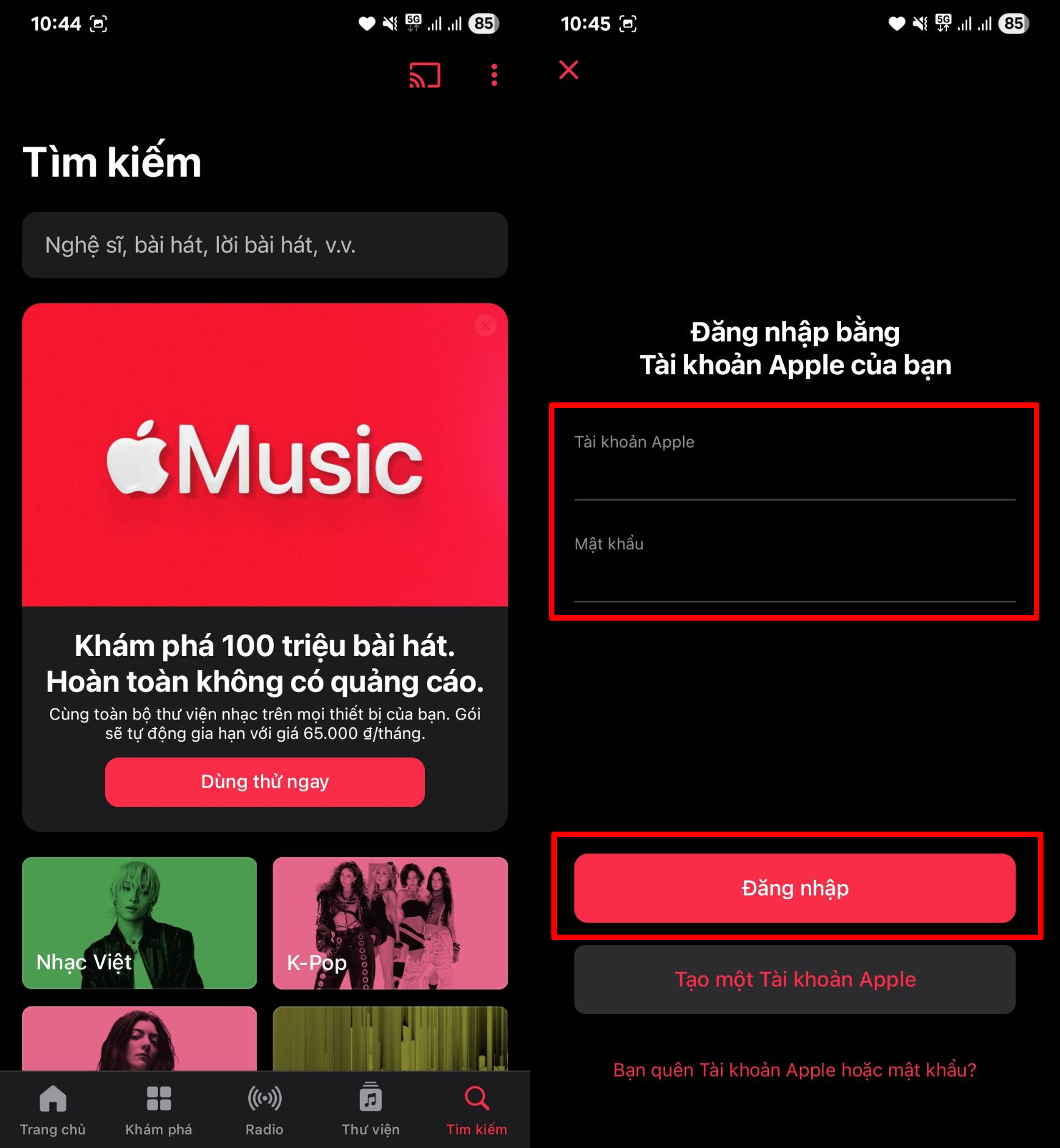 Cách Đăng Ký Apple Music Miễn Phí Cách Đăng Ký Apple Music Miễn Phí