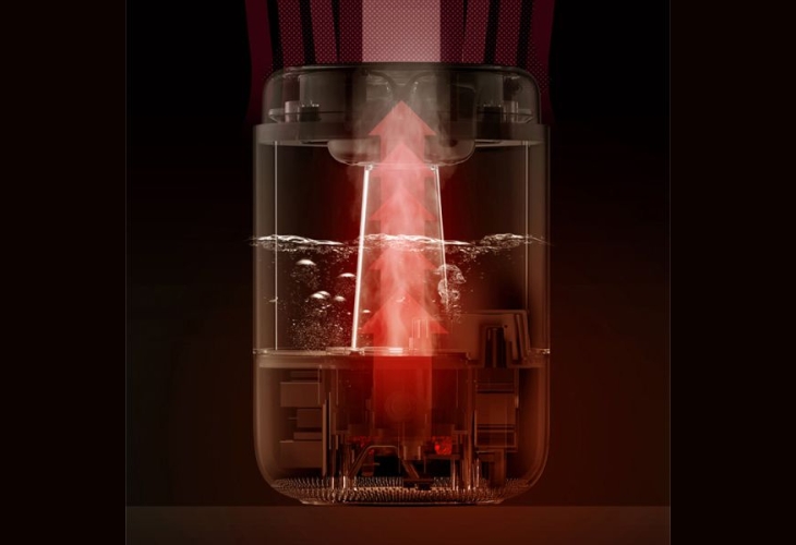 Máy tạo độ ẩm bằng cách đun nước từ bên trong