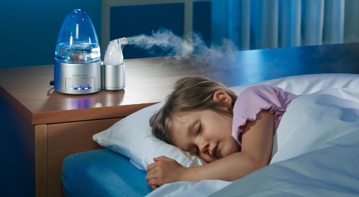 Sử dụng máy tạo ẩm cho phòng của trẻ