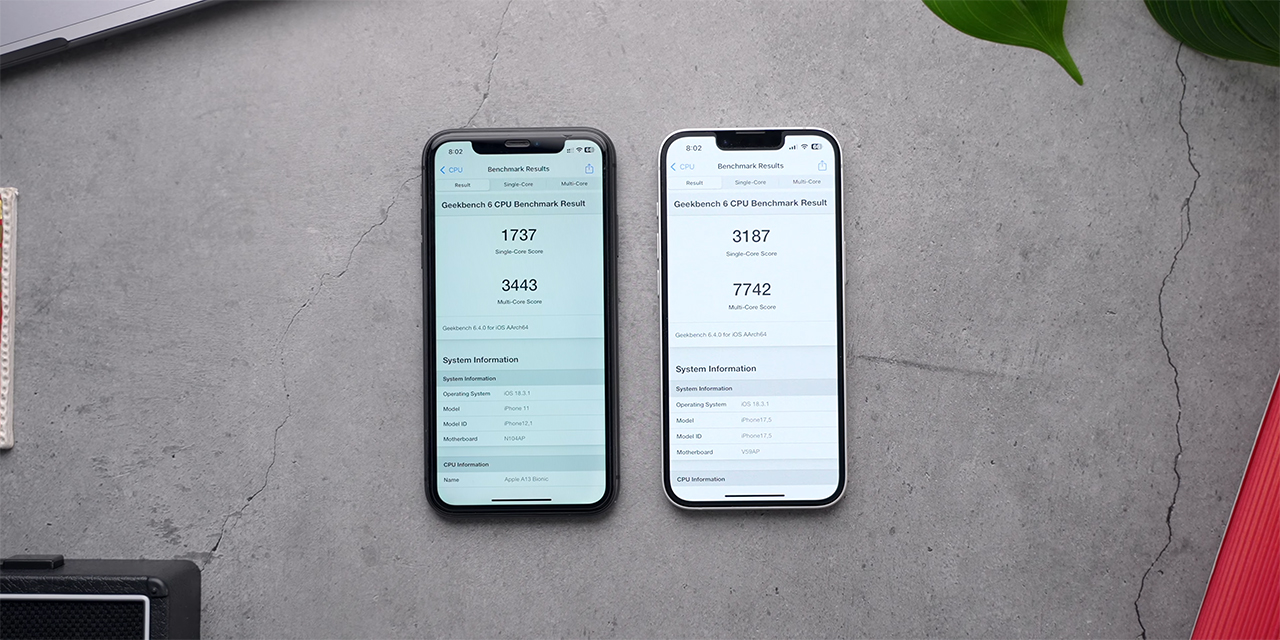 So sánh iPhone 16e và iPhone 11