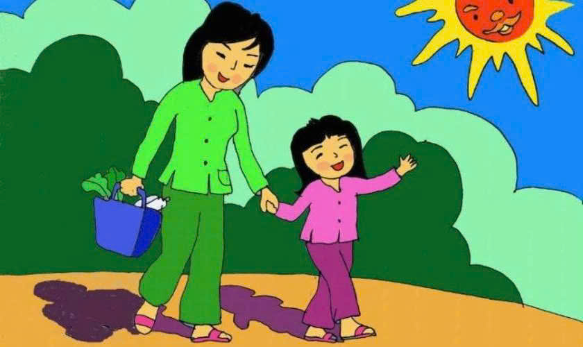 Ý tưởng 25: Vẽ tranh tặng mẹ, bà 20/10