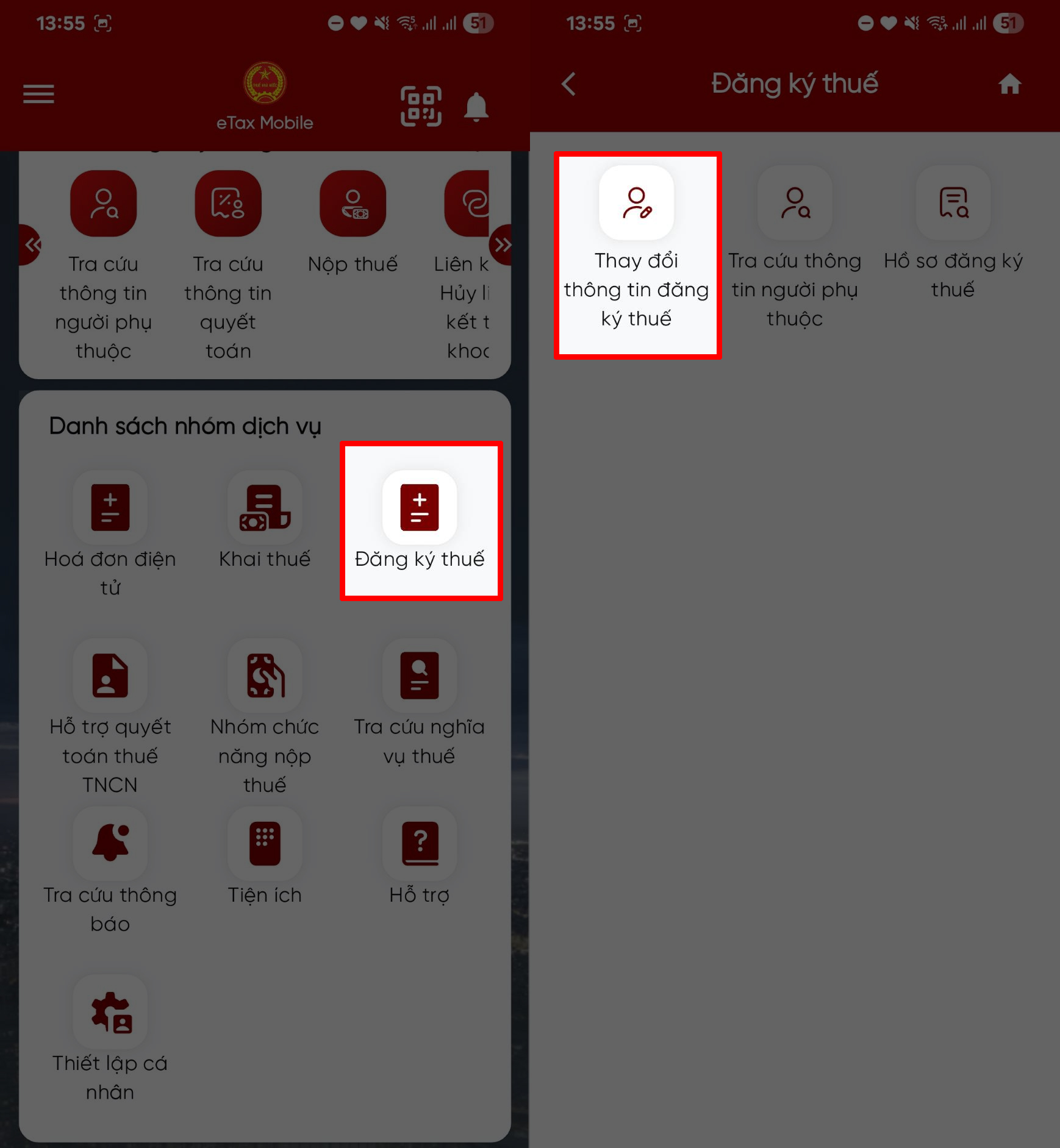 Cách Thay Đổi Thông Tin Đăng Ký Thuế Cá Nhân Online Cách Thay Đổi Thông Tin Đăng Ký Thuế Cá Nhân Online