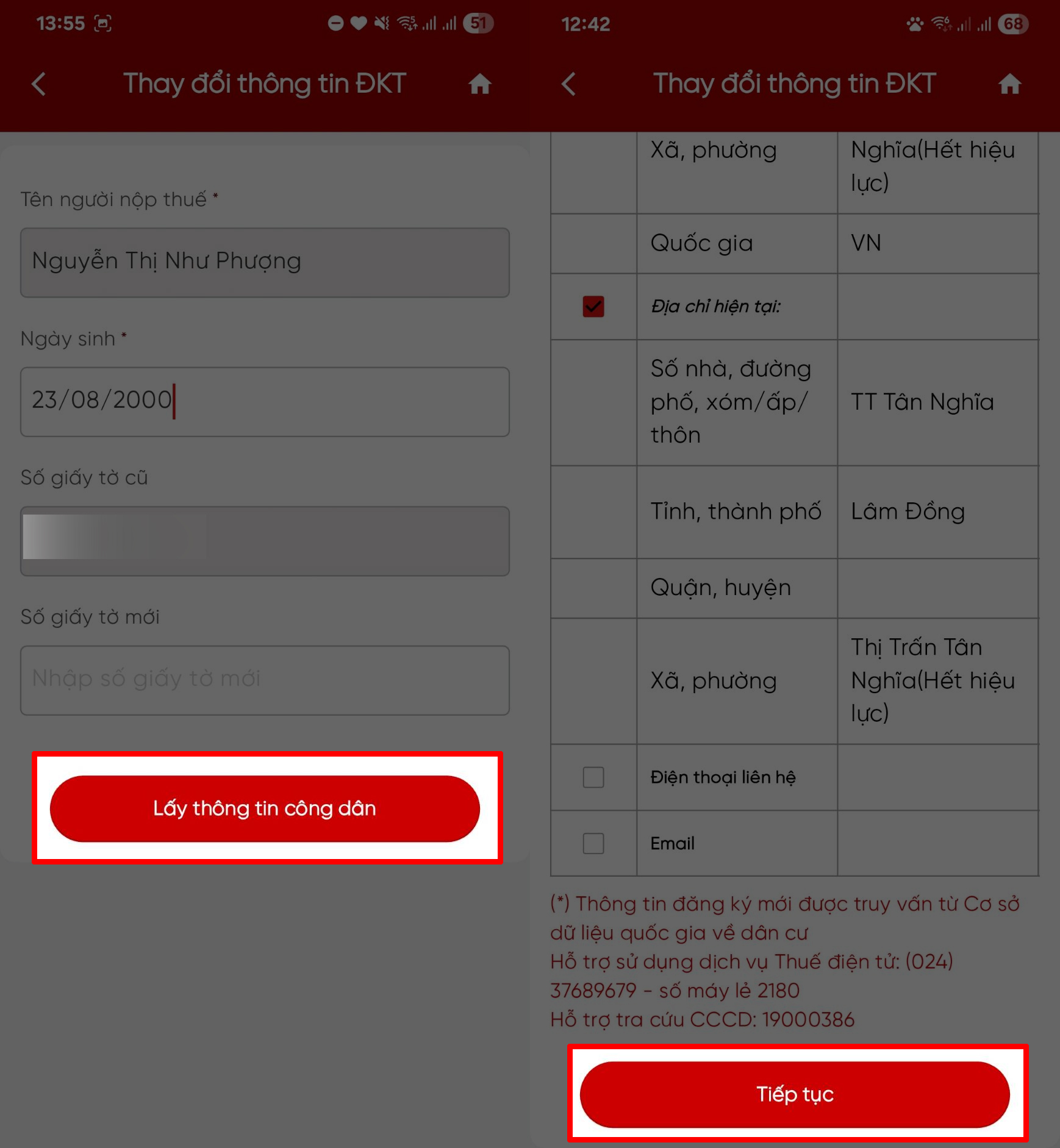 Cách Thay Đổi Thông Tin Đăng Ký Thuế Cá Nhân Online Cách Thay Đổi Thông Tin Đăng Ký Thuế Cá Nhân Online