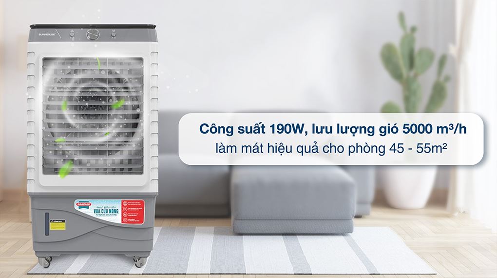 Quạt điều hòa Sunhouse SHD7798 190W