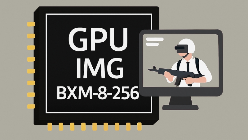 GPU IMG BXM-8-256 của chip cho hiệu năng đồ họa đủ d&ugrave;ng
