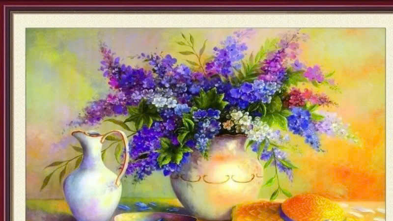 Mẫu 4: ý tưởng tranh vẽ bình hoa đơn giản, đẹp nhất Mẫu 4: ý tưởng tranh vẽ bình hoa đơn giản, đẹp nhất