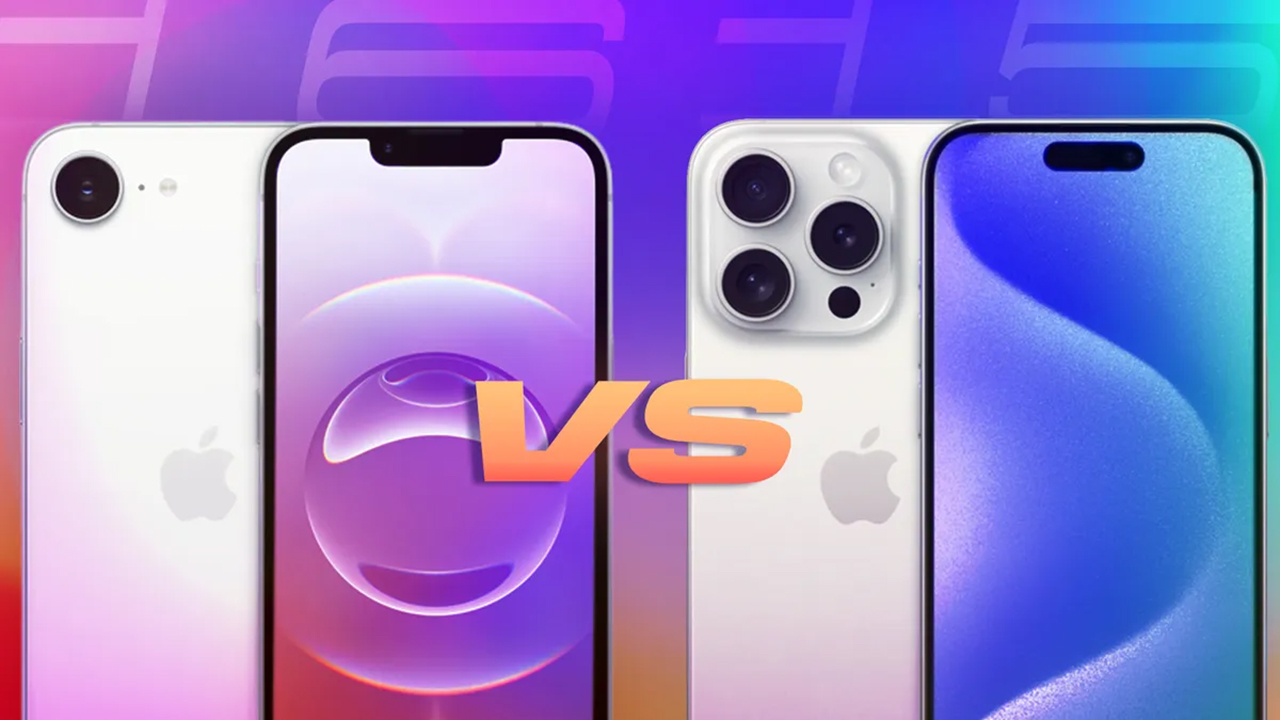 So sánh iPhone 16e và 15 Pro