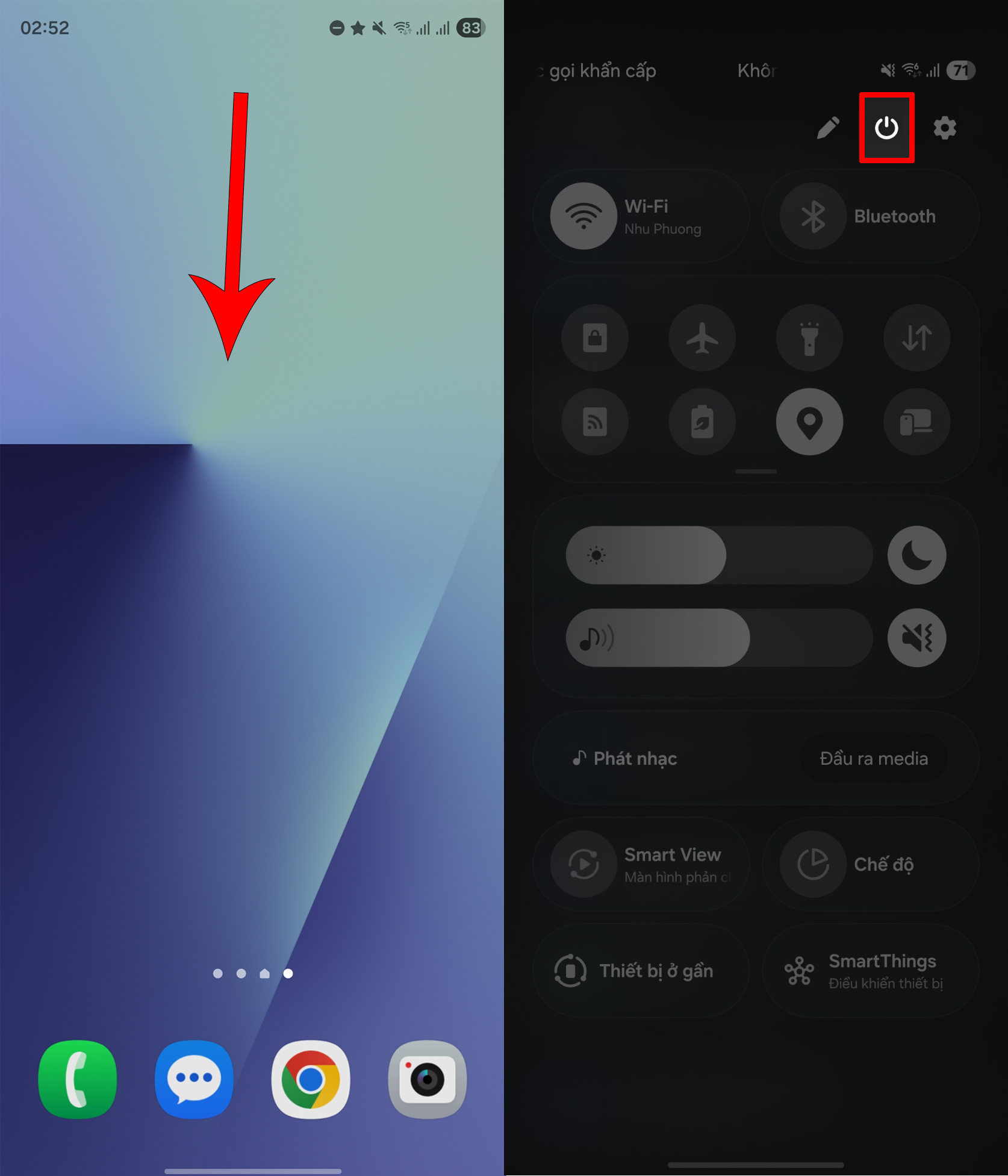 Cách Tắt Nguồn Điện Thoại Galaxy Z Flip7 Cách Tắt Nguồn Điện Thoại Galaxy Z Flip7