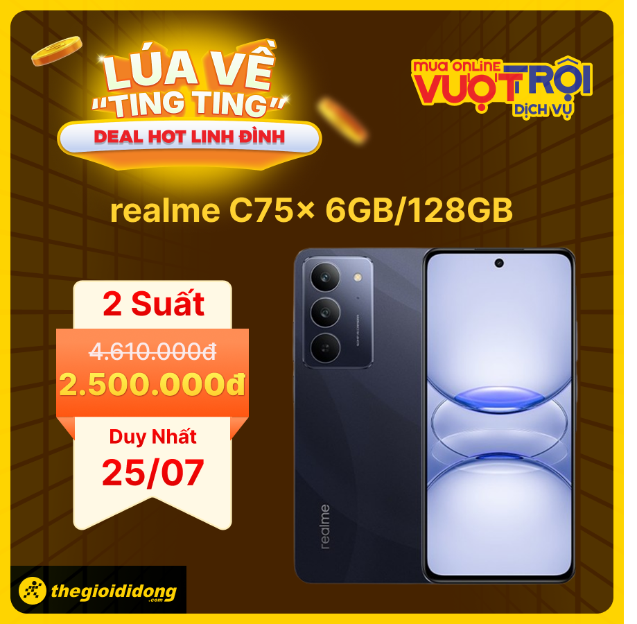 Lúa Về Ting Ting - Deal Hot Tới Đỉnh: Duy Nhất 25/07, Chốt Đơn Ngay Nhiều Sản Phẩm Công Nghệ Giá Sốc Lúa Về Ting Ting - Deal Hot Tới Đỉnh: Duy Nhất 25/07, Chốt Đơn Ngay Nhiều Sản Phẩm Công Nghệ Giá Sốc