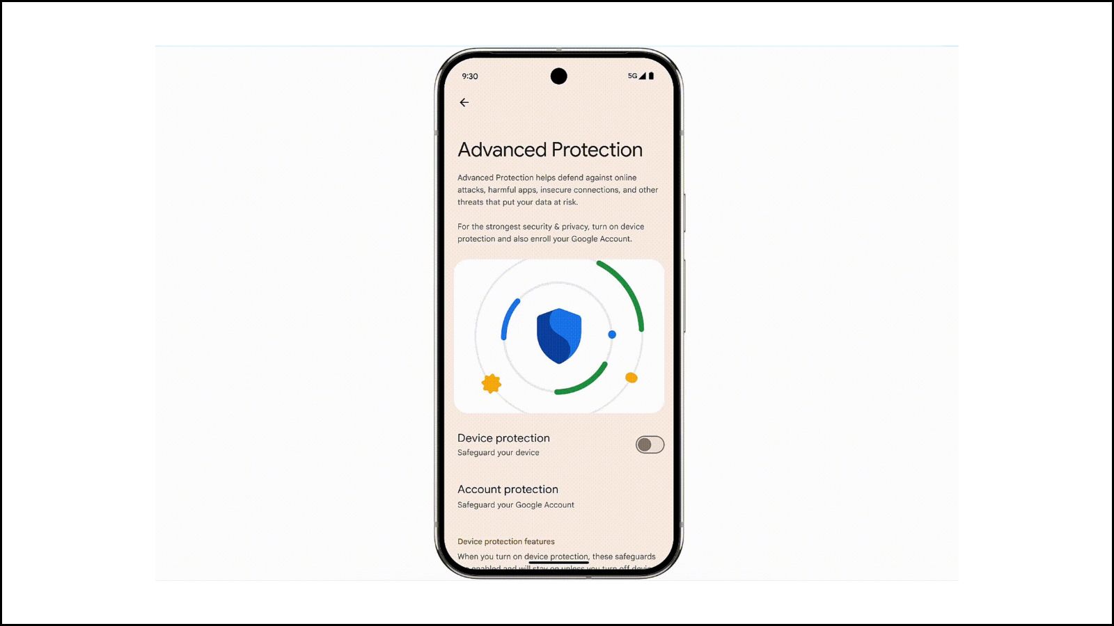Bảo vệ n&acirc;ng cao tr&ecirc;n Android 16
