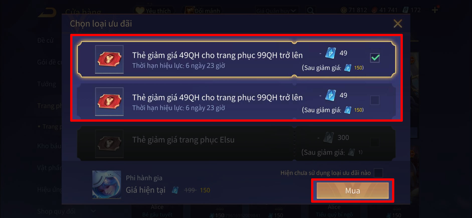 Cách mua skin Liên Quân giá rẻ Cách mua skin Liên Quân giá rẻ