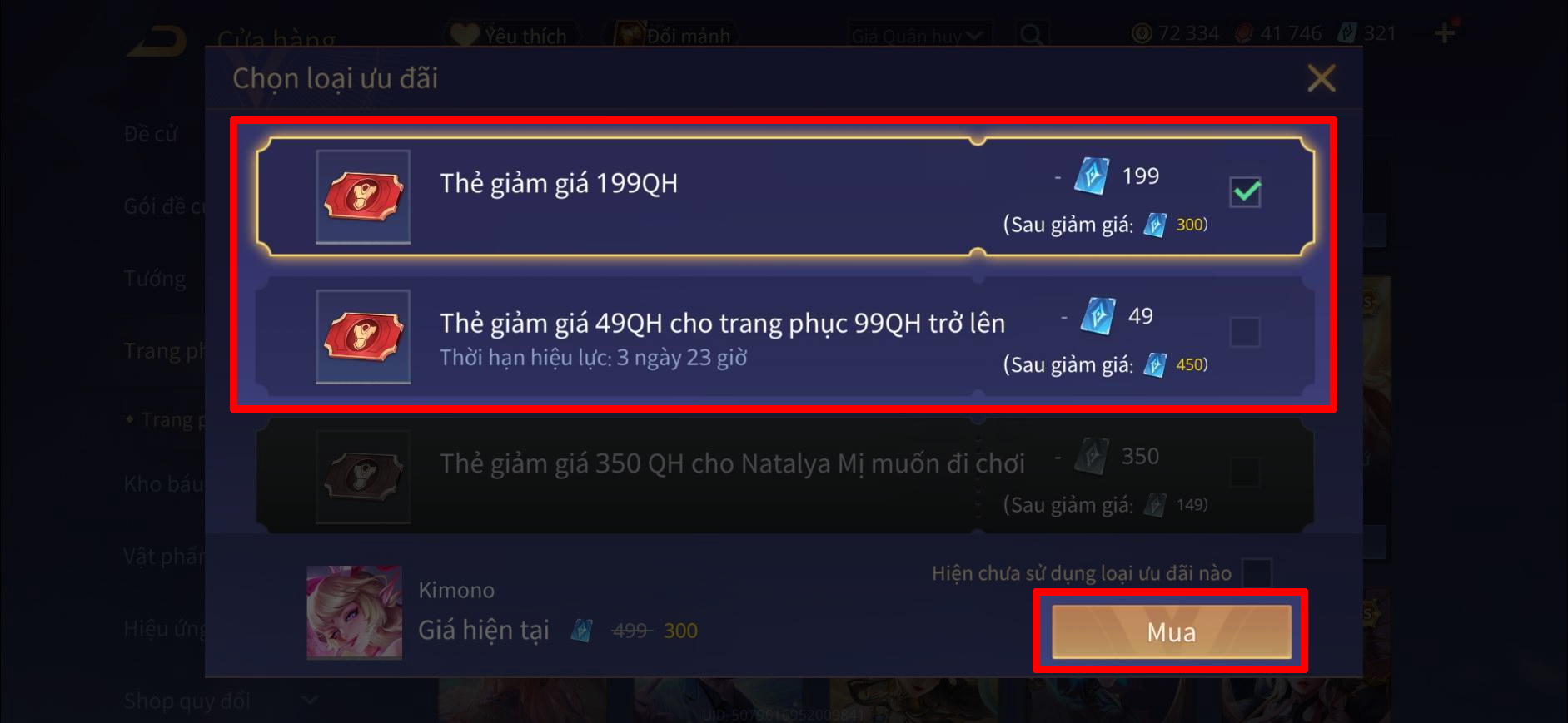 Cách mua skin Liên Quân giá rẻ Cách mua skin Liên Quân giá rẻ