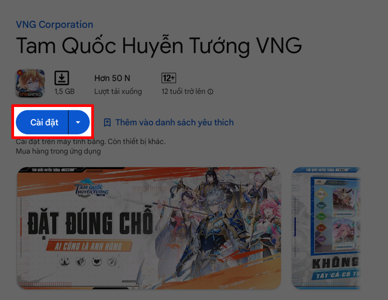 Cách chơi Tam Quốc Huyễn Tướng trên PC 