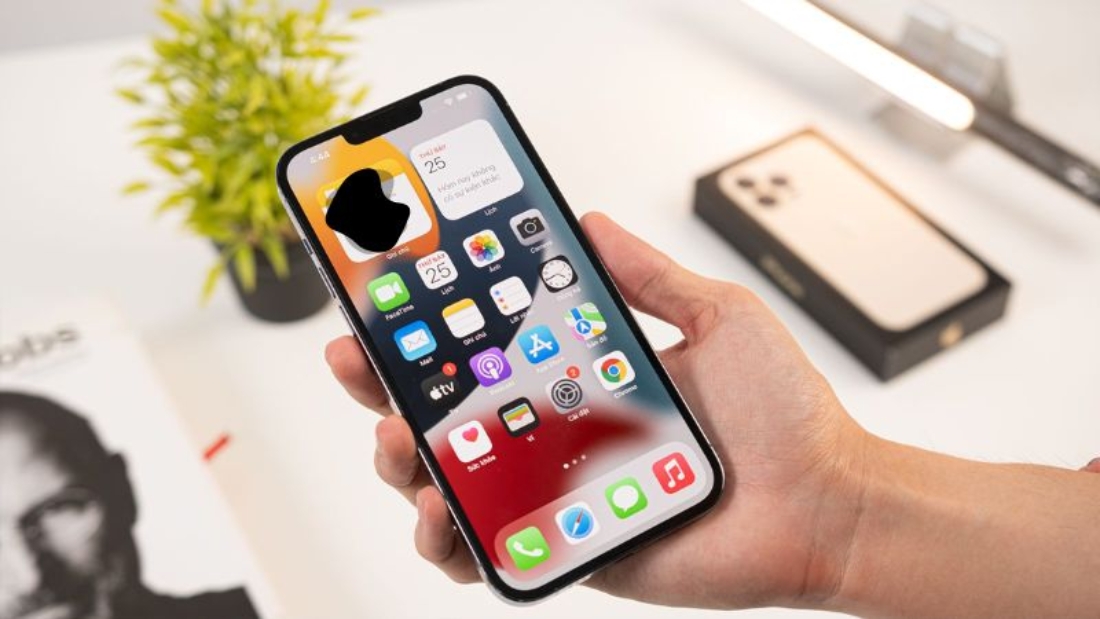 M&agrave;n h&igrave;nh iPhone bị chảy mực