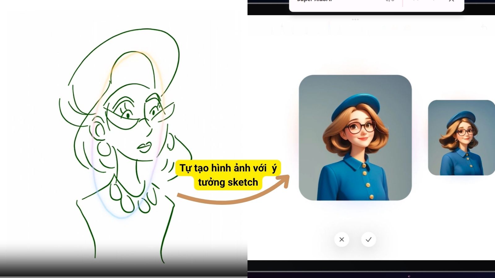 AI Art để biến c&aacute;c bản ph&aacute;c thảo th&agrave;nh h&igrave;nh ảnh
