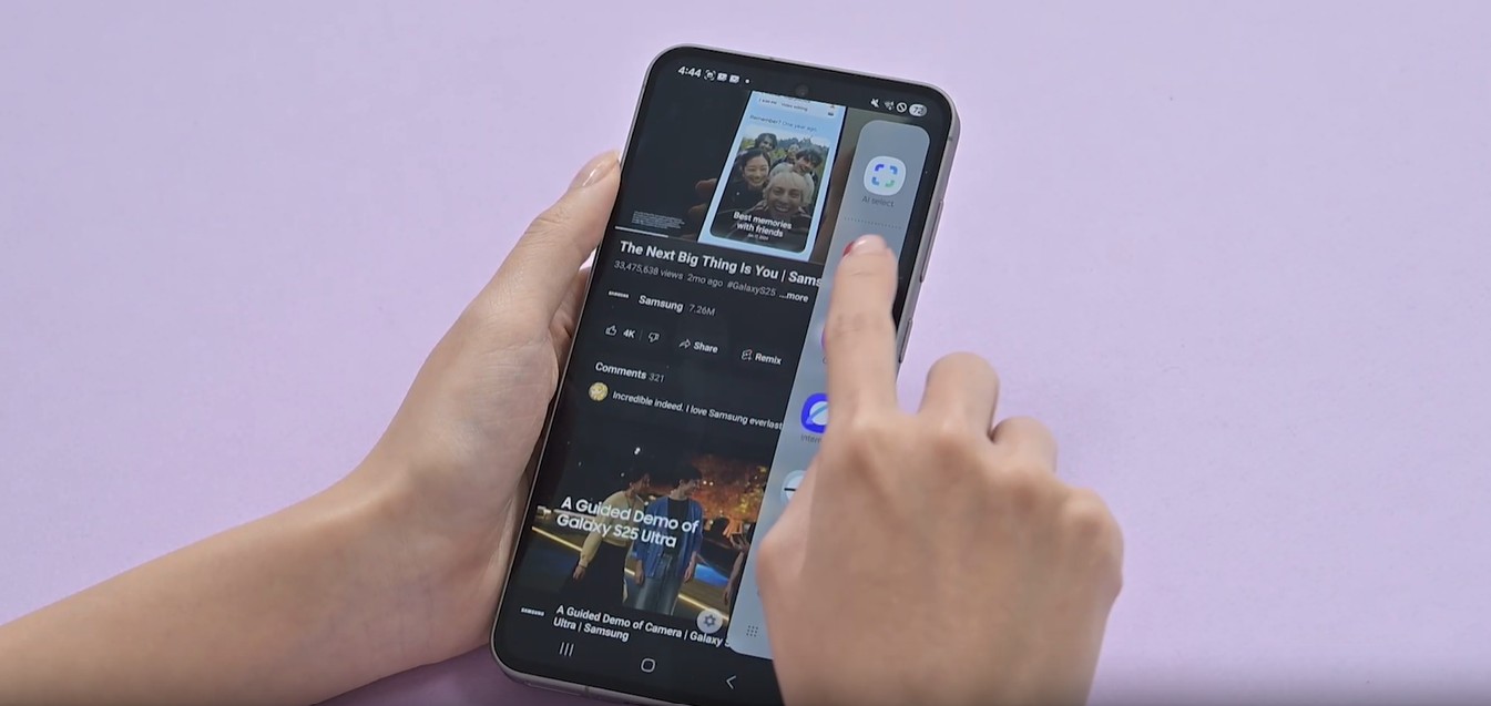 AI Select gi&uacute;p chọn nhanh c&aacute;c v&ugrave;ng hiện thị 