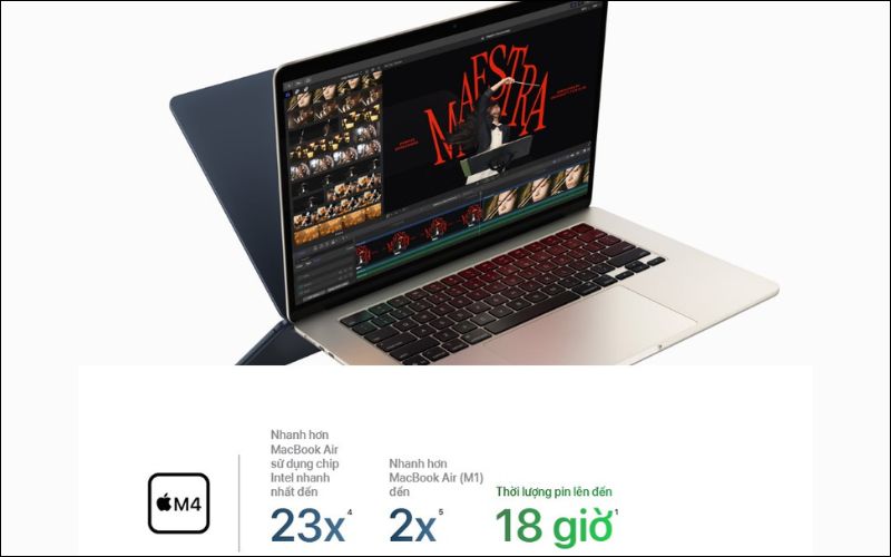 Thời lượng pin đến 18 giờ: Làm việc cả ngày hiệu quả Thời lượng pin đến 18 giờ: Làm việc cả ngày hiệu quả