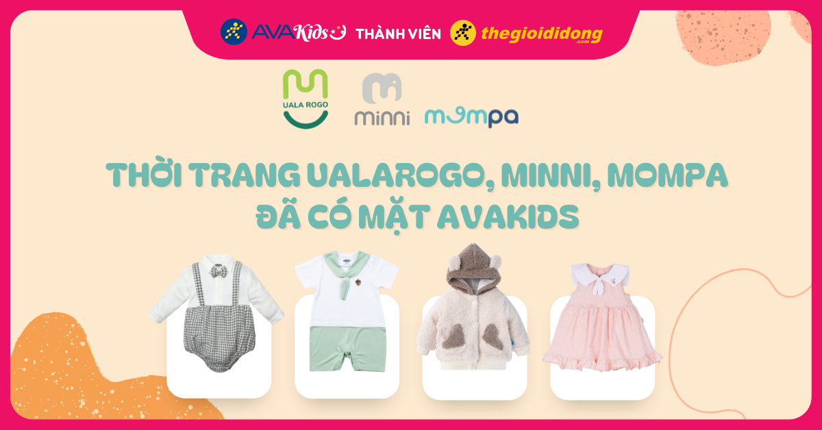 UalaRogo, Minni, Mompa đã có mặt tại AVAKids