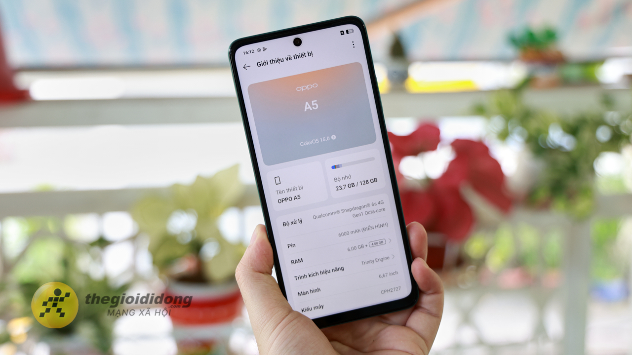 Trên Tay Oppo A5: Thiết Kế Có Đổi Mới Và Vẫn Dùng Snapdragon 6S Gen 1Trên Tay Oppo A5: Thiết Kế Có Đổi Mới Và Vẫn Dùng Snapdragon 6S Gen 1 Trên Tay Oppo A5: Thiết Kế Có Đổi Mới Và Vẫn Dùng Snapdragon 6S Gen 1
