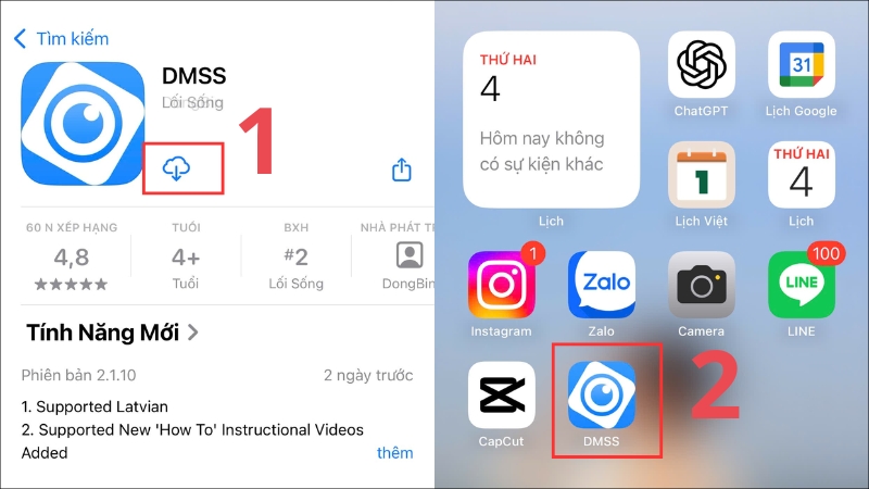 Tải app DMSS