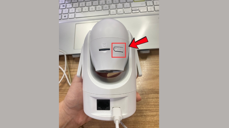 C&aacute;ch reset camera Dahua