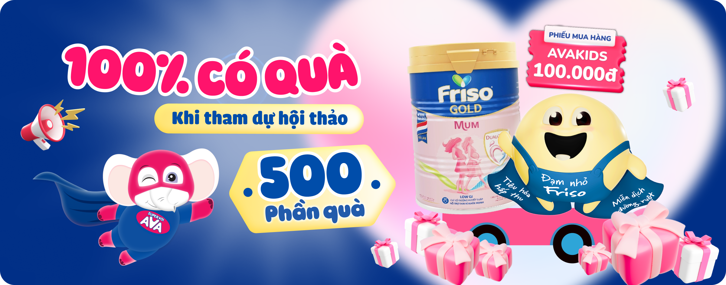 100% mẹ bầu đến là có quà