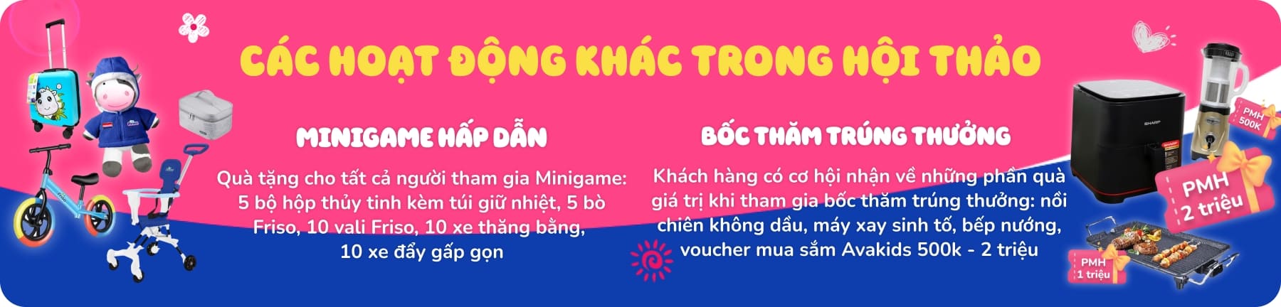 Các hoạt động trong buổi Hội thảo tiền sản