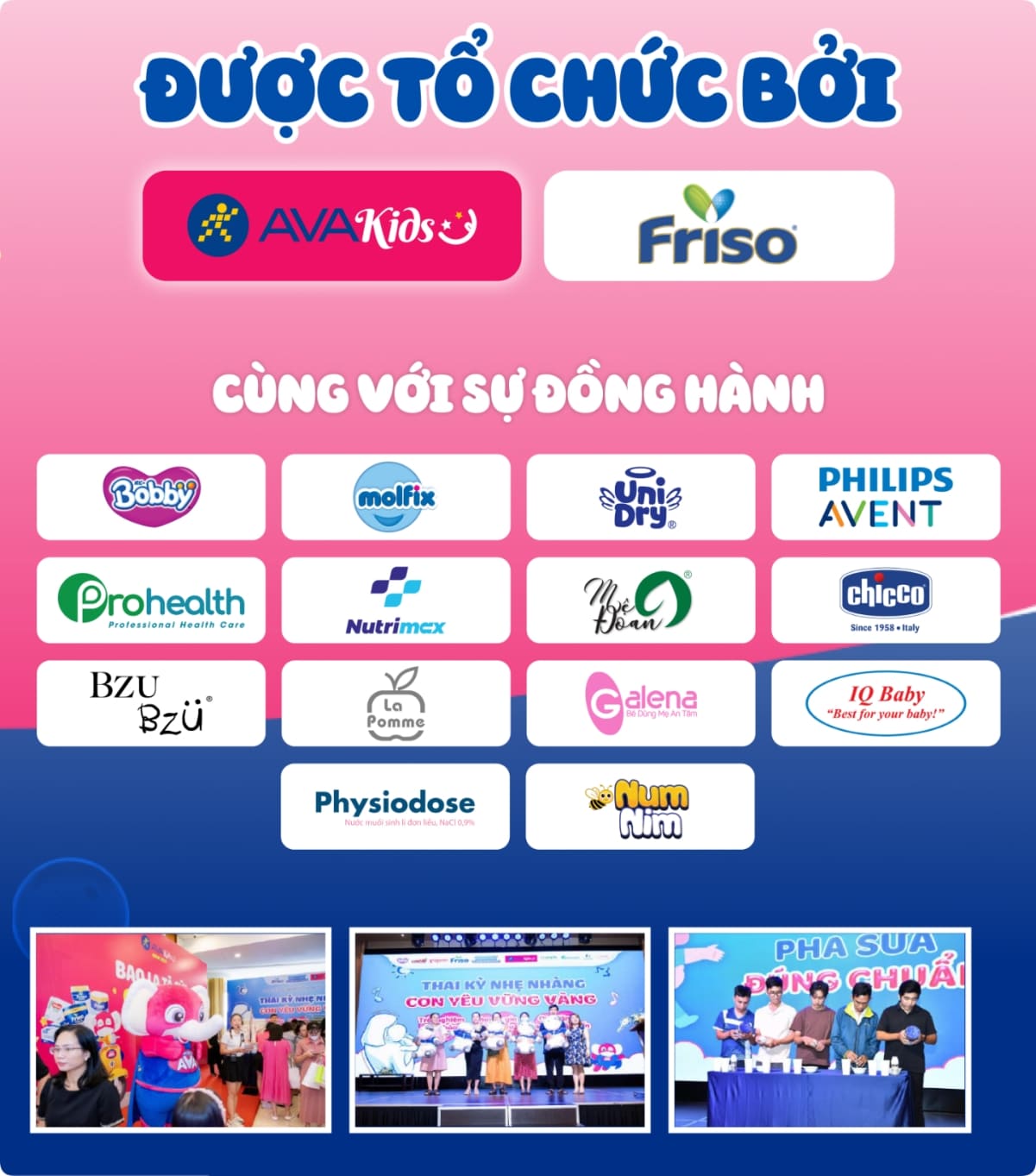 Các nhãn hàng đồng hành trong Hội thảo