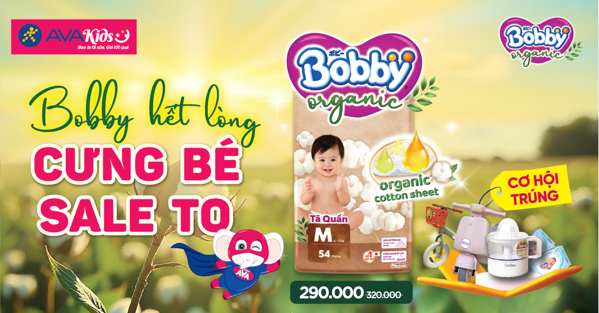 BOBBY HẾT LÒNG - CƯNG BÉ SALE TO