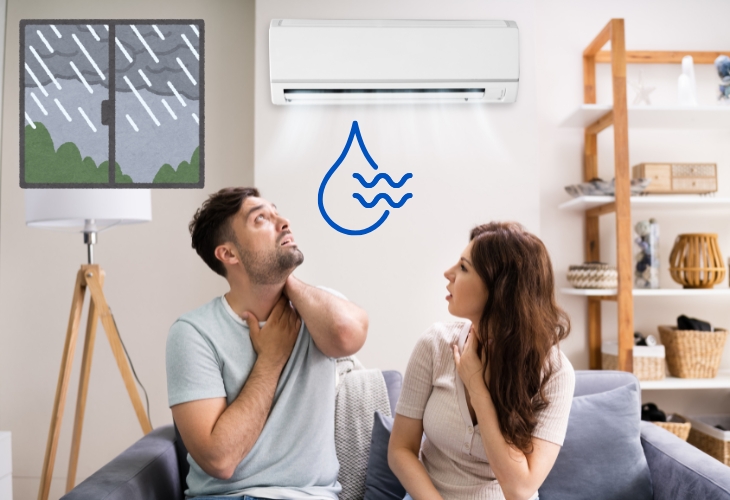 Chế độ Dry trên máy lạnh là chế độ hợp lý để sử dụng vào mùa mưa