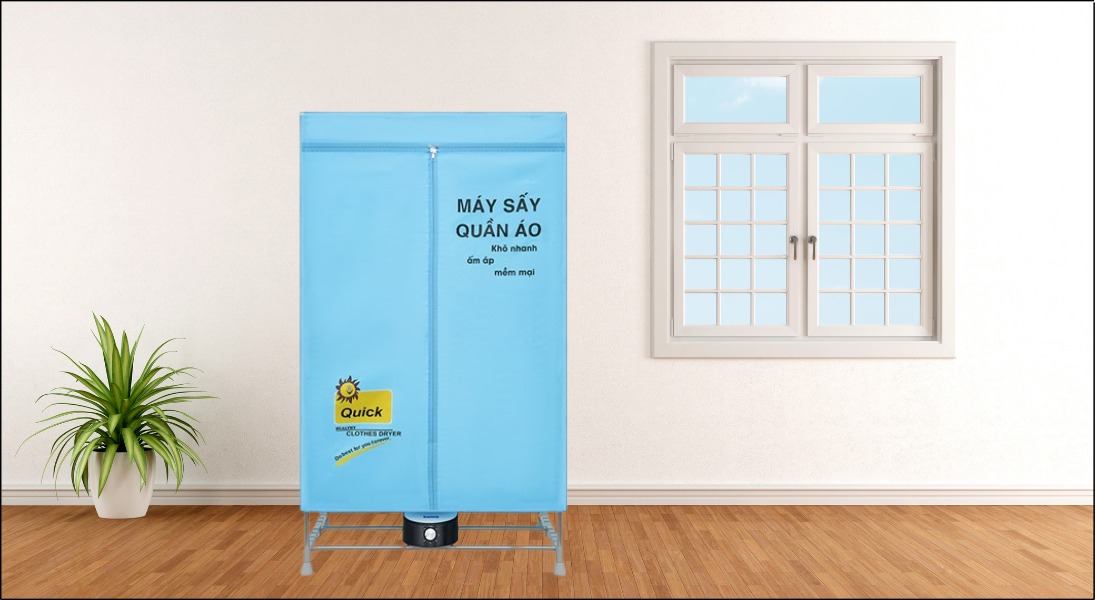 Tủ sấy quần áo Benny BD2023X sấy dịu nhẹ, ổn định giúp quần áo giữ màu, không co rút hay hỏng hóc sau nhiều lần sử dụng